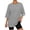 Black stripe, variant on MOYIKO Striped T Shirts for Women 3/4 Length Sleeve Crewneck Casual Loose Fit Tees Summer Tops