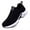 Black, variant on GHFKKB Women's Running Shoes Air Cushion Light Fitness Walking Sneaker