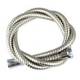 thumbnail image 2 of 60 inch Chrome Bathroom Tube Flexible Hose Handheld Shower Hose Replacement Double-Buckle Accs 1/2 inch  End, 2 of 2