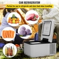 thumbnail image 6 of Portable 12V Car Refrigerator, 20 Quart Compressor Cooler with Touch Control, Dual Mode for Camping, Travel & Home Use, 6 of 11