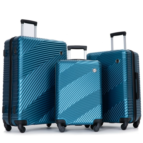 Set Juego de 3 Maletas Rigidas 20 24 y 28 Pulgadas Ultraresistentes con ruedas giratorias