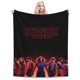 thumbnail image 1 of Manta de Stranger Things, manta de felpa grande y súper suave para niños, niñas y adultos jóvenes, manta de franela cálida y acogedora para sala de estar, sofá cama para todas las estaciones, 40 x 30, 1 of 8
