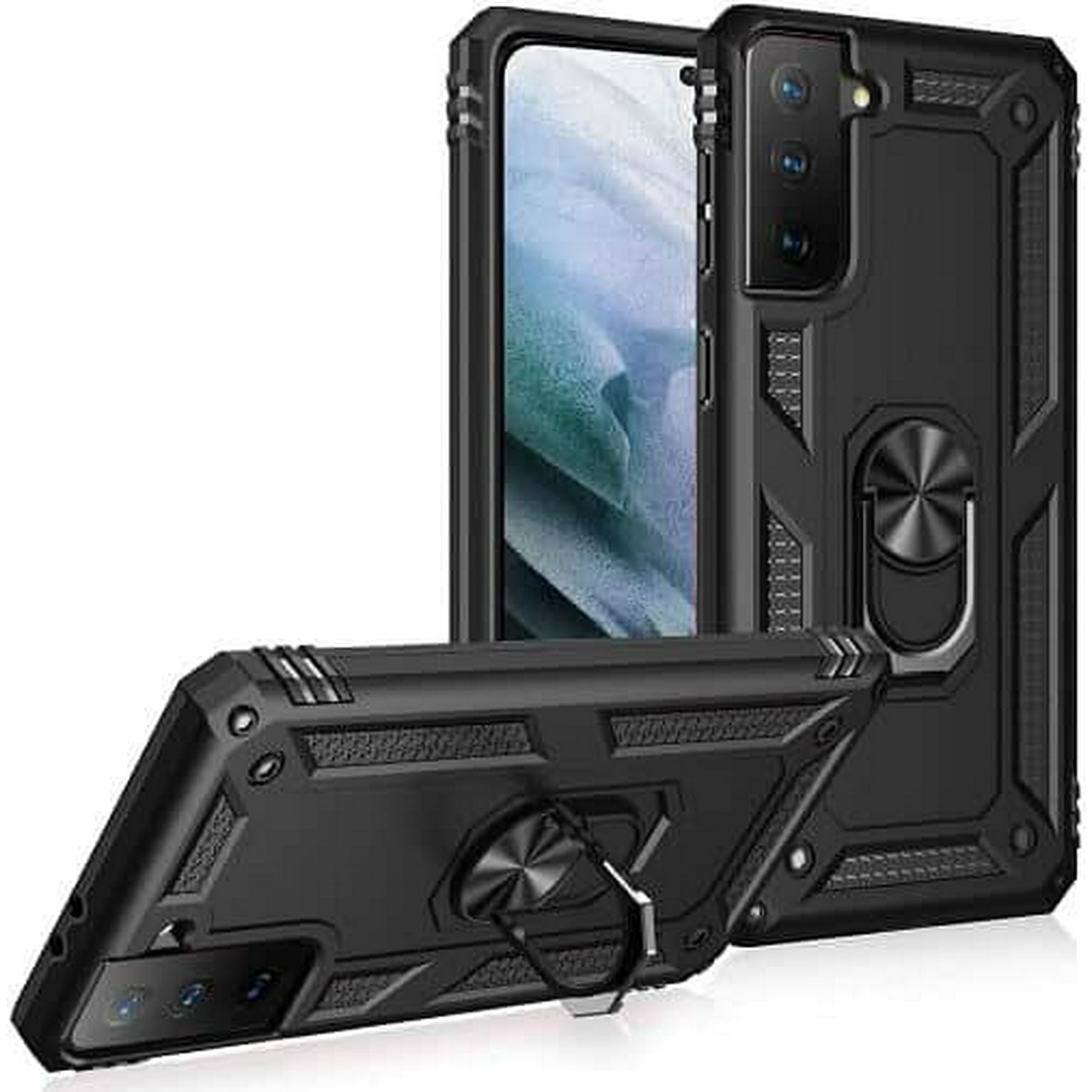 Samsung Galaxy S21 Ultra Black Military Grade 360 Degree Rotating