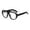 C, variant on Oversized Aviator Sunglasses for Women Men, UV400 Protection & Blue Light Filter, Stylish Pilot Eyewear for Cycling, Driving & Daily Wear Leopard/Black/Brown
