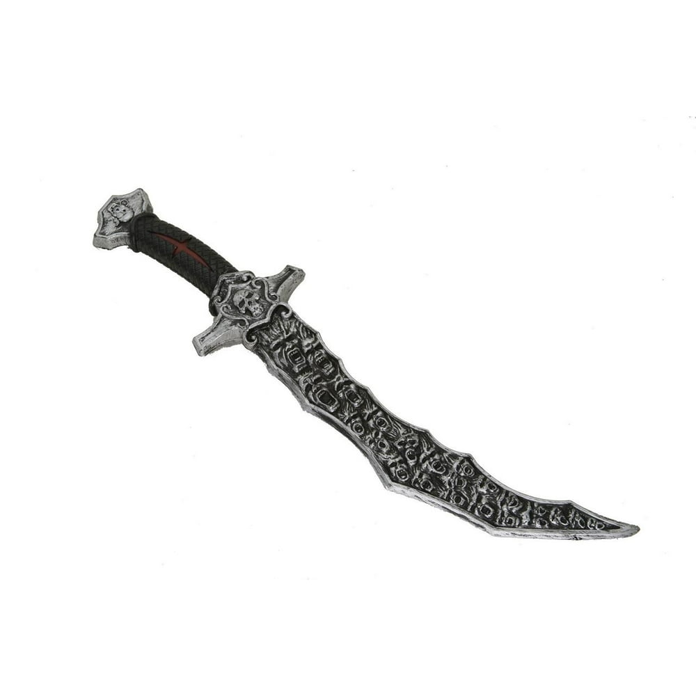 Halloween Costume Accessory 22 Inch Plastic Dagger w/ Faces Of The