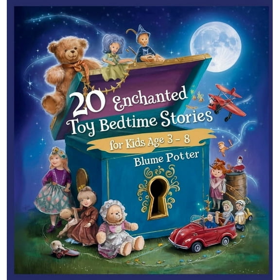 Bedtime Stories for Kids Age 3 to 8 Seri 20 Enchanted Toy Bedtime Stories For Kids Age 3 - 8, Book 7, (Hardcover)