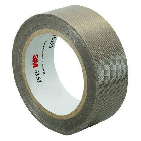 3m PTFE Glass Cloth Tape,1 in x 36 yd,3mil 1-36-5151