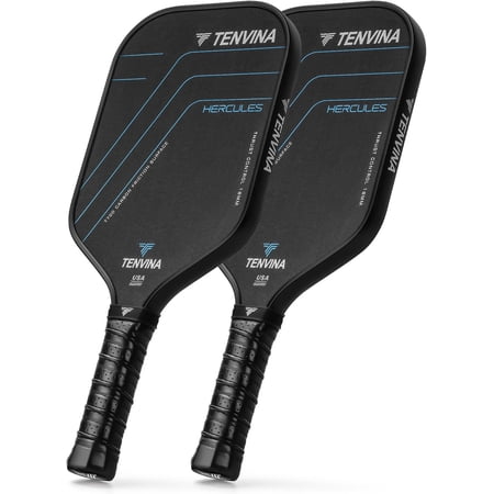 KEAWIS Pickleball Paddles, Multi-Layer T700SC Textured Carbon Fiber Pickleball Paddle, Pickle Ball Paddle with Strong Spin & Power Surface, 4-Types of Shapes and Thicknesses, USAPA Approved