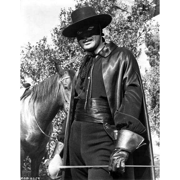 Film still from Zorro Photo Print (8 x 10)