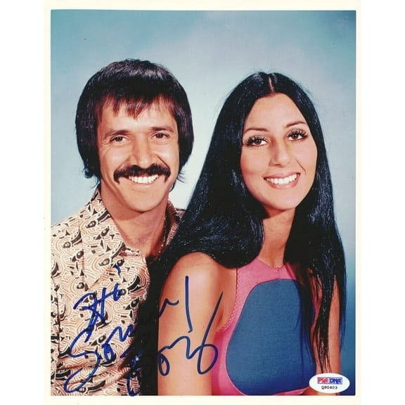 Sonny Bono Autographed 8x10 Photo PSA/DNA #Q90403
