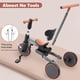 thumbnail image 3 of Triciclo Bobike 5 en 1 para niños de 18 meses a 5 años, color gris, 3 of 7