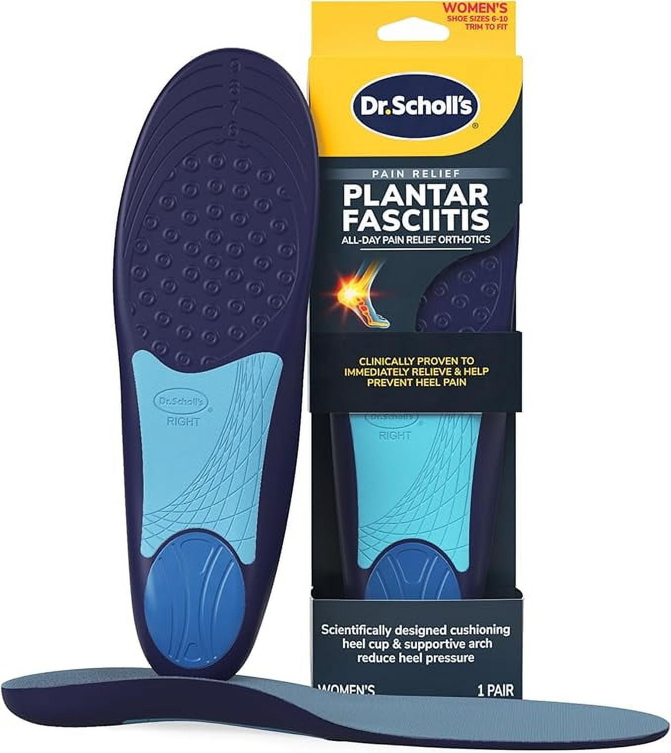 Walmart Profoot Plantar Fasciitis Orthotics Scholl's Plantar Fasciitis