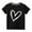 Black1, variant on Kids Valentine's Day Shirts Toddler Boys Girls Summer T-Shirt Casual Short Sleeve Crewneck Graphic Tee Tops