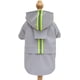 thumbnail image 2 of (1 unidad, M) Impermeable con capucha para perros, chaqueta impermeable ligera para perros, poncho impermeable con cremallera y tira reflectante para perros pequeños, medianos y grandes., 2 of 5