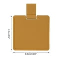 thumbnail image 2 of Unique Bargains 1 Pc Square Shape Makeup Mirror for Business Travel Yellow Stainless Steel, 2 of 5