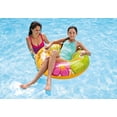 thumbnail image 1 of INTEX Orange Flower Transparent Pool Tube, 38 in., 1 of 2