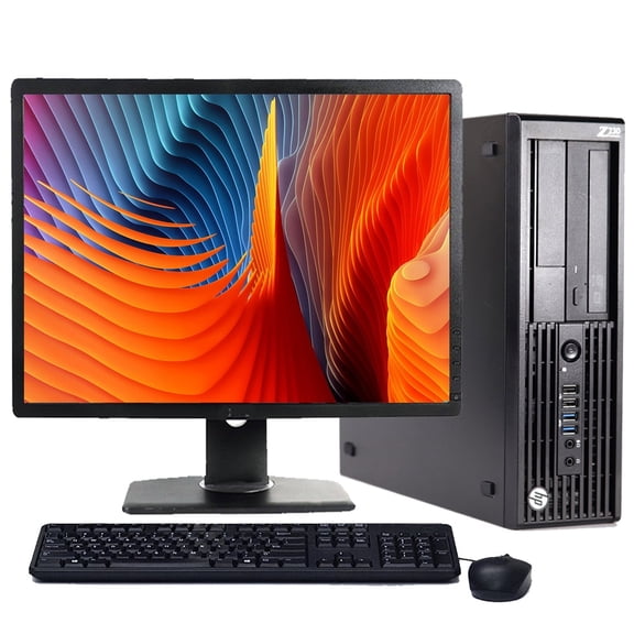 Pre-Owned HP Z230 Desktop Computer Core i3 3.4GHz Processor 8GB Memory 128GB SSD DVD Wi-Fi with a - Windows 10 PC (Refurbished)