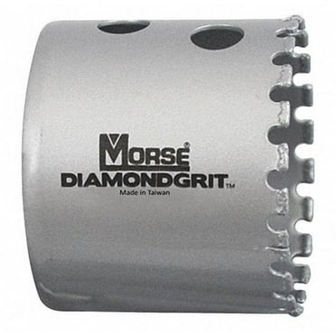 Morse Hole Saw,Diameter:1 1/8",Diamond Grit DG18C