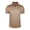 Khaki, variant on StSilkitty Men's Short Sleeve Golf Shirts Summer Casual V Neck Collared T-Shirt Lightweight Beach Vacation Tops