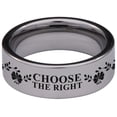 thumbnail image 4 of Choose the Right CTR Tungsten Carbide Ring, 4 of 9