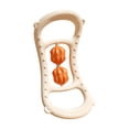 thumbnail image 2 of Rueda de Yoga Colamx Pilates círculo ligero naranja beige, 2 of 8