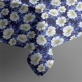 thumbnail image 5 of Pioneer Flower Floral Print Pattern Square Tablecloth, Waterproof Wipeable Spillproof Washable Table Cover for Home Kitchen Party and Daily Decor 60"x60", 5 of 6