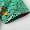thumbnail image 4 of Kids Toddler Boys Shorts Set Casual British Style Suit Short Sleeved Flower Shirt Shorts Suit Two Piece Clothes Set Summer Outfits,Size 3 Years 4 Years, 4 of 7