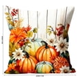 thumbnail image 4 of Halloween Sale Clearance!Fall Decorations for Home, Thanksgiving Pillow Covers Fall Pumpkin Floral Decorative Pillow Cases Throw Pillow Covers For Home Sofa Bedroom Living Room Festival, 4 of 7