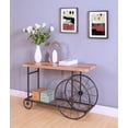 thumbnail image 4 of Bowery Hill Console Table in Oak and Antique Gray, 4 of 5