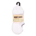 thumbnail image 2 of MUK LUKS Women's Dream Step No-Show Liner Socks, 4 Pair Pack, 2 of 4