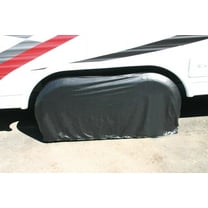 ADCO 3933 Black Vinyl Double Axle Tyre Gard Wheel Cover (Fits 27" to 29" Tires)
