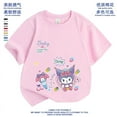 thumbnail image 5 of Sanrio 2024 New Cotton T-Shirt Girls and Boys Summer Round Neck Casual Top Cartoon Versatile Half-Sleeved Kuromi Cute Gift, 5 of 27