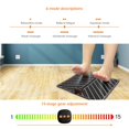 thumbnail image 4 of maskred Masseur de Pieds Rechargeable avec Télécommande, 6 Modes, 15 Niveaux Réglables, Tapis de Massage pour Acupression, 4 of 7