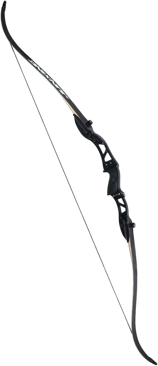 66" Metal Riser Takedown Recurve Bow Adult Archery Competition Athletic Bow Weights 20 22 24 26 28 30 32 34 36 LB Right Handed Archery Kit