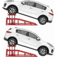 thumbnail image 2 of QinaQin Hydraulic Vehicle Maintenance Ramp Kit (2 Pieces), Low-Profile Car and Truck Lift Ramp, Height Adjustable, 5-Ton Load Capacity, 2 of 7