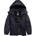 thumbnail image 1 of Veste de Ski Imperméable pour Fille en Polaire Coupe-Vent avec Capuche pour l'Hiver, 1 of 7