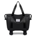 thumbnail image 1 of Large Capacity Travel Bag with Wheels, Universal Wheel Removable, Expandable Foldable Duffle Bag, 1 of 7