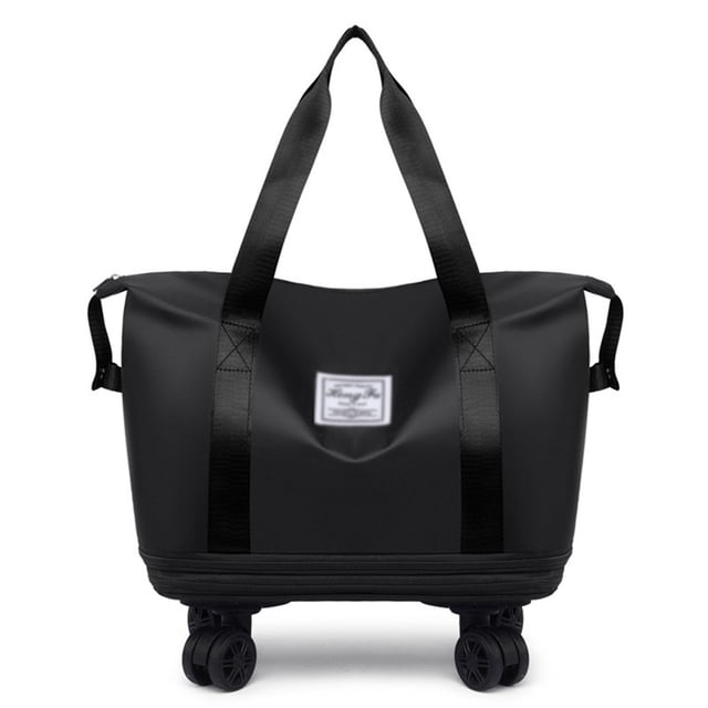 Large Capacity Travel Bag with Wheels, Universal Wheel Removable, Expandable Foldable Duffle Bag