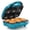 Teal, variant on Holstein Housewares Non-Stick Cupcake Maker, Lavander - Makes 6 Cupcakes, Muffins, Cinnamon Buns - Birthdays, Holidays, and More