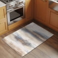 thumbnail image 2 of 2x3 Ft Entryway Area Rug, Beige Gray Kitchen Rug Runner Washable Floor Mat, Abstract Grunge Mottled Neutral Texture Non Slip Indoor Door Mat Throw Carpet for Bathroom Living Room Bedroom, 2 of 8