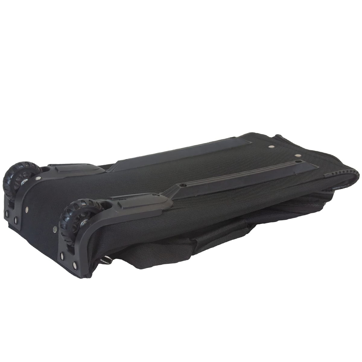 42 Inch Rolling Duffle Bag with Wheels, Extra Large Collapsible Travel Luggage for Long Trips & Outdoor Activities, Black, TB328