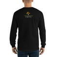 thumbnail image 6 of Bat Doodle Metal Series: Onyx Unisex graphic Long Sleeve Shirt, 6 of 10