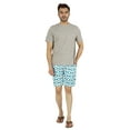 thumbnail image 2 of Inkmeso Casual Cotton PrintedShorts For Mens Summer Elastic Waist Classic Everyday Shorts, 2 of 7