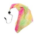 thumbnail image 7 of Segolike Belly Dance Poi Ball and Scarf Set Imitation Silk for Stage Shows Parties Events Pink Yellow, 7 of 7