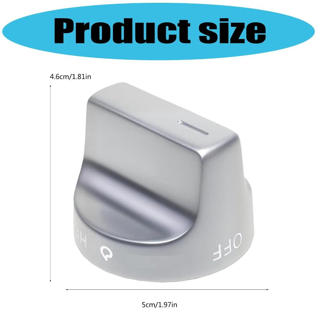Zinc Alloy Gas Stove Control Handle Replacement Part Easy Installtion Repairing