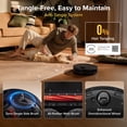 thumbnail image 3 of Roborock Qrevo Series S Pro Robot Vacuum and Mop, 18,500Pa Suction, Multifunctional Dock with 167℉ Mop Self-Cleaning, Smart Obstacle Avoidance, Anti-Tangle Brush, Liftable Spinning Mop, 3 of 10