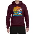 thumbnail image 2 of Wild Bobby, Del Boca Vista Seinfeld Retirement Community, Streetwear, Unisex Graphic Hoodie Sweatshirt, Maroon, X-Large, 2 of 4