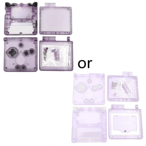 Clear Protective Cover Case Shell Housing For Gameboy Advance for Select Model