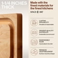 thumbnail image 3 of John Boos Chop-N-Slice Wood Cutting Board with Juice Groove, Maple, 3 of 12