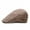 Brown, variant on aturustex Men Cotton Plaid Berets Flat Forward Cap Newsboy Hat Baseball Cap Sun Hat